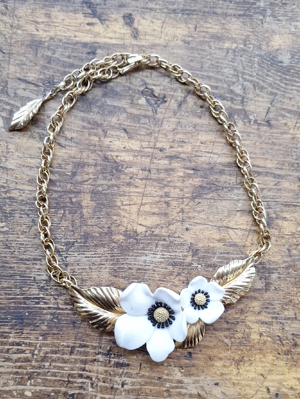 Louis Feraud Paris "Blossoms Of Spring" Necklace